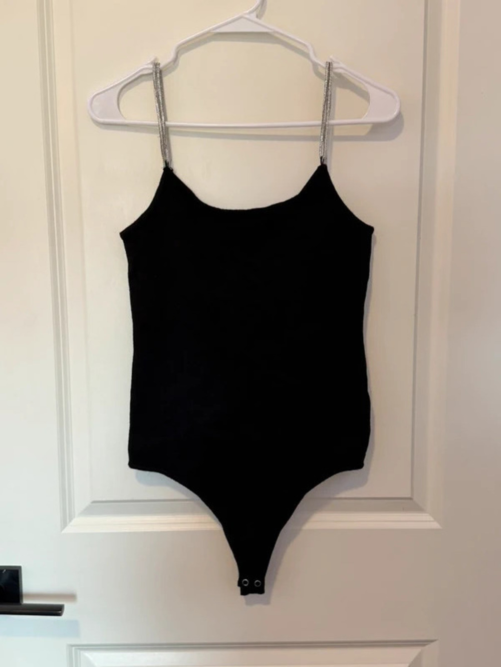 Women’s size M Forever 21 body suit with sparkly straps